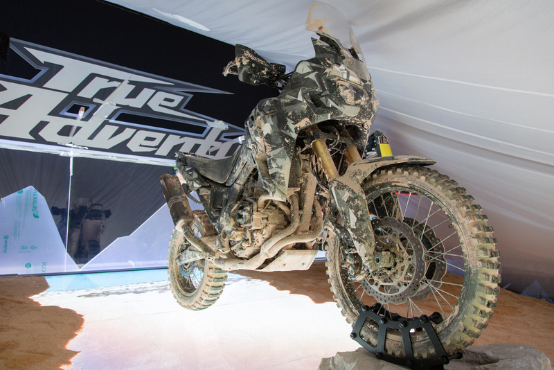 Illustration for article titled 2015 Honda Africa Twin: Finally An ADV Bike Built For Dirt